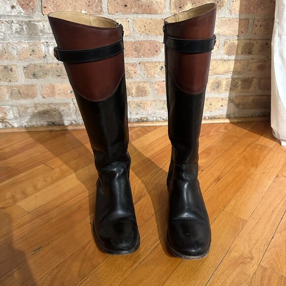 Frye Leather Riding Boots - Picture 4 of 7